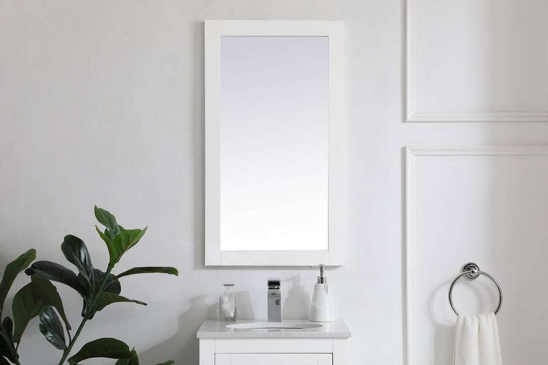 Elegant Lighting - VM21832WH - Mirror - Aqua - White
