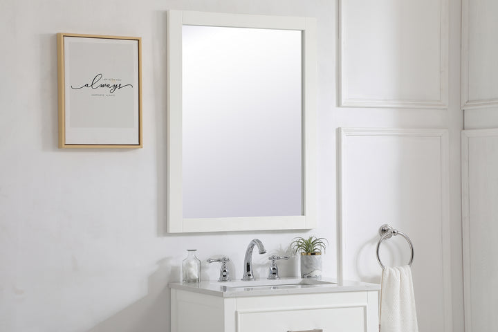 Elegant Lighting - VM22432WH - Mirror - Aqua - White