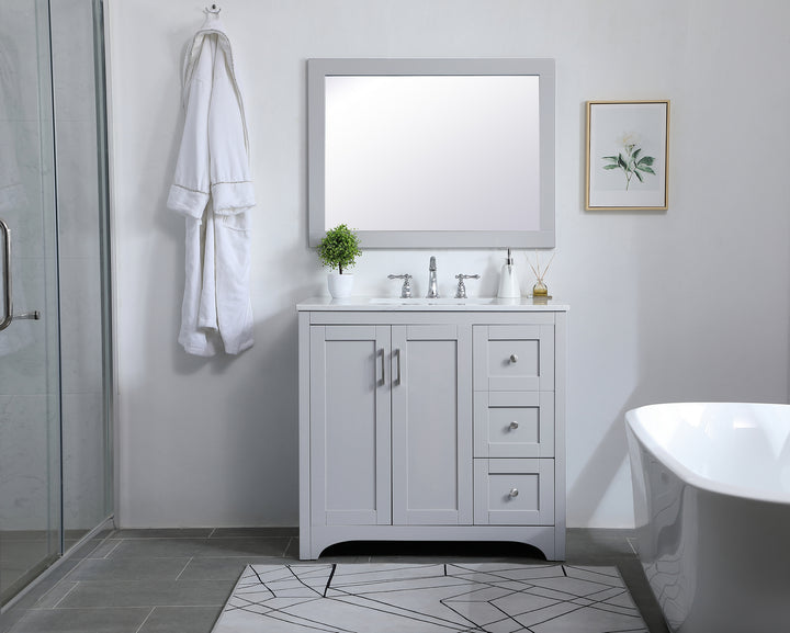 Elegant Lighting - VM22432GR - Mirror - Aqua - Grey