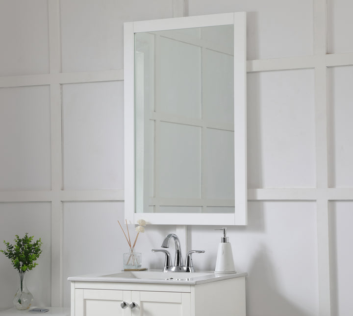 Elegant Lighting - VM22436WH - Mirror - Aqua - White