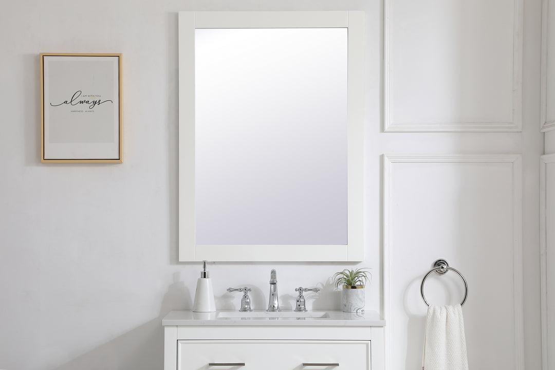 Elegant Lighting - VM22736WH - Mirror - Aqua - White