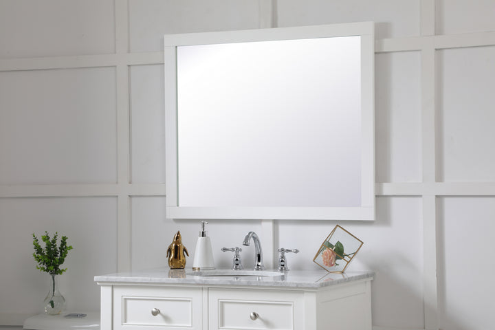 Elegant Lighting - VM23036WH - Mirror - Aqua - White