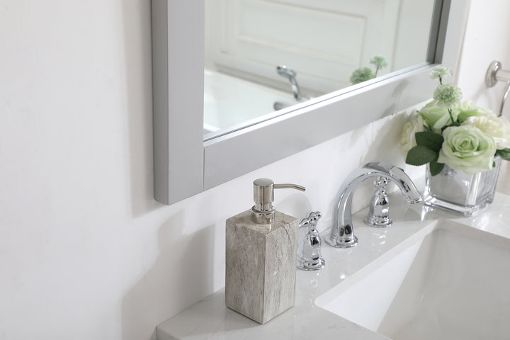 Elegant Lighting - VM23036GR - Mirror - Aqua - Grey