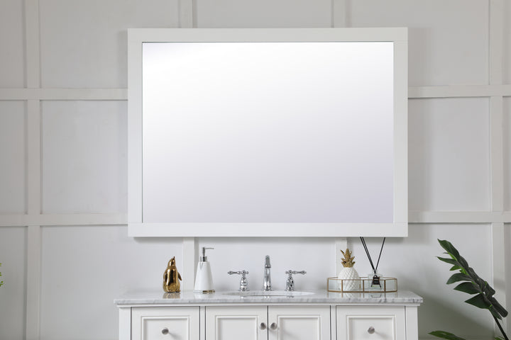 Elegant Lighting - VM24836WH - Mirror - Aqua - White
