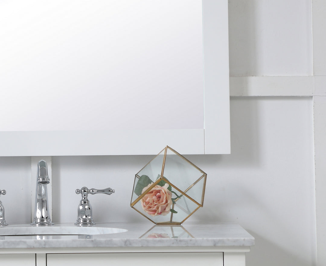Elegant Lighting - VM24836WH - Mirror - Aqua - White