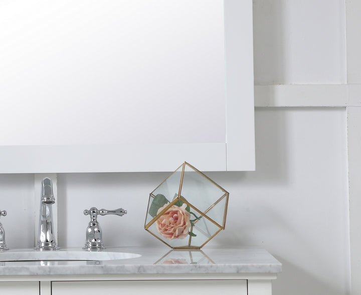 Elegant Lighting - VM24836WH - Mirror - Aqua - White