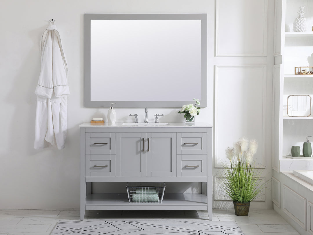 Elegant Lighting - VM24836GR - Mirror - Aqua - Grey