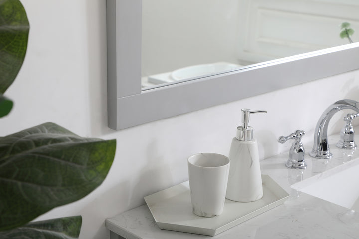 Elegant Lighting - VM24836GR - Mirror - Aqua - Grey