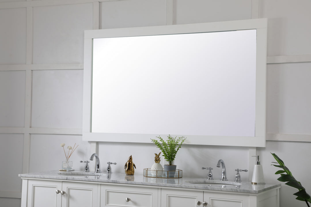 Elegant Lighting - VM26036WH - Mirror - Aqua - White