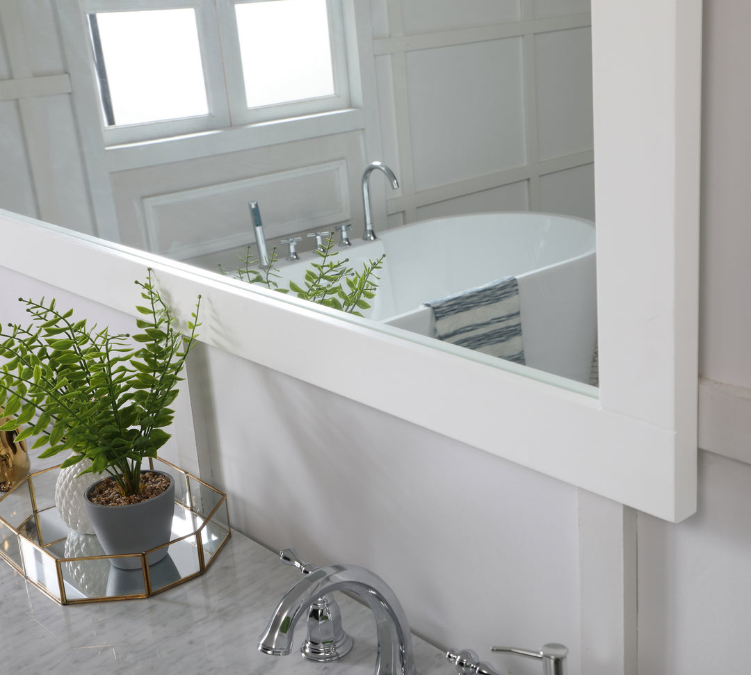 Elegant Lighting - VM26036WH - Mirror - Aqua - White