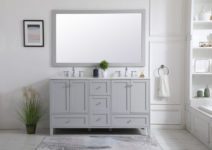 Elegant Lighting - VM26036GR - Mirror - Aqua - Grey