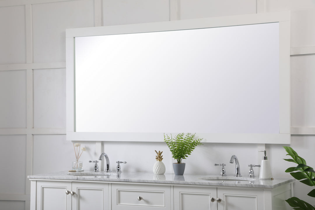 Elegant Lighting - VM27236WH - Mirror - Aqua - White