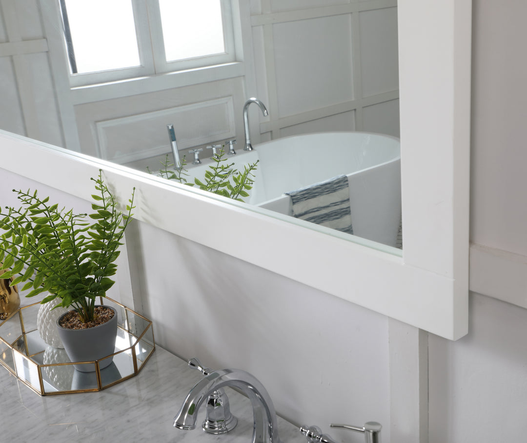 Elegant Lighting - VM27236WH - Mirror - Aqua - White