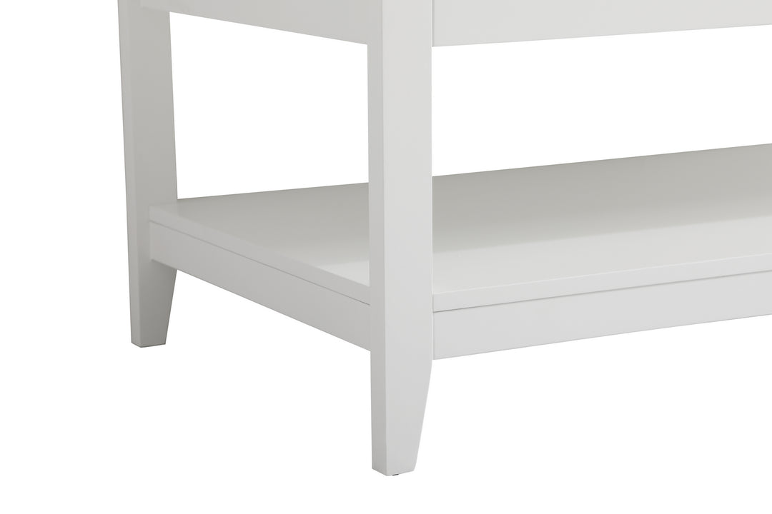 Elegant Lighting - VF16048WH - Single Bathroom Vanity - aubrey - White