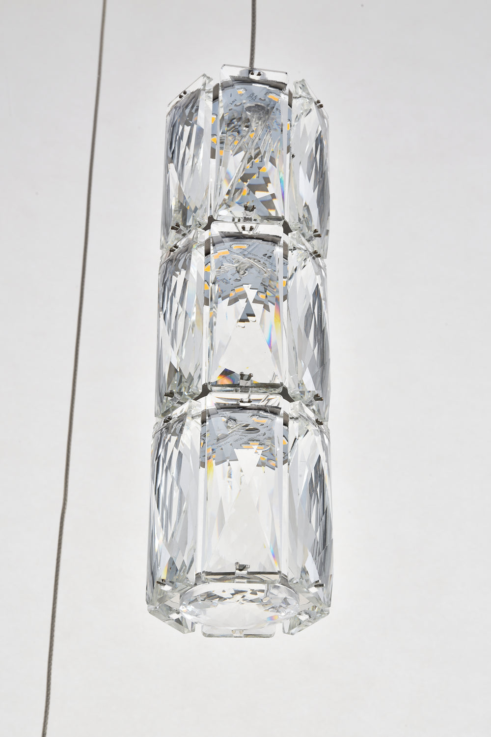 Elegant Lighting - 3500D5RC - LED Pendant - Polaris - Chrome