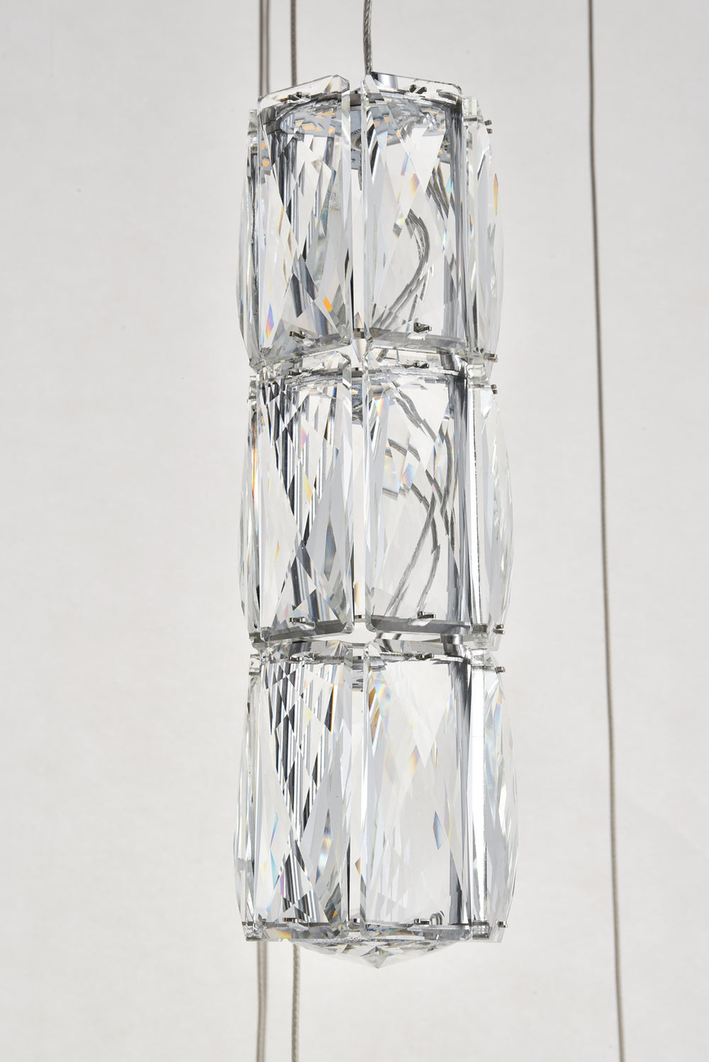 Elegant Lighting - 3500D24C - LED Pendant - Polaris - Chrome