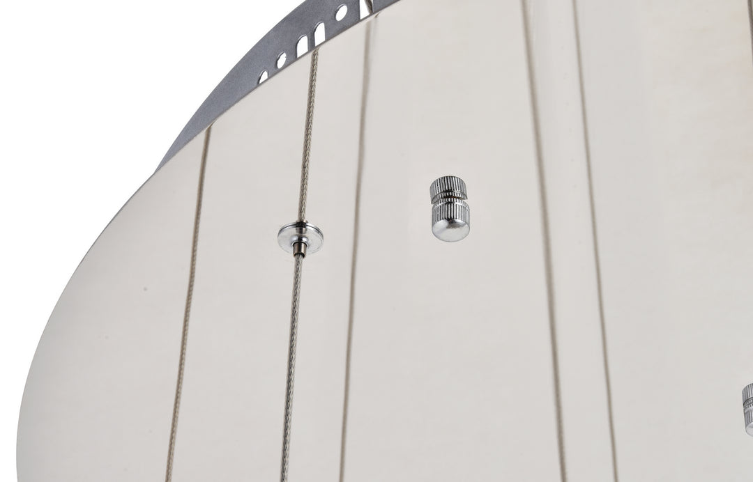 Elegant Lighting - 3500D28C - LED Pendant - Polaris - Chrome