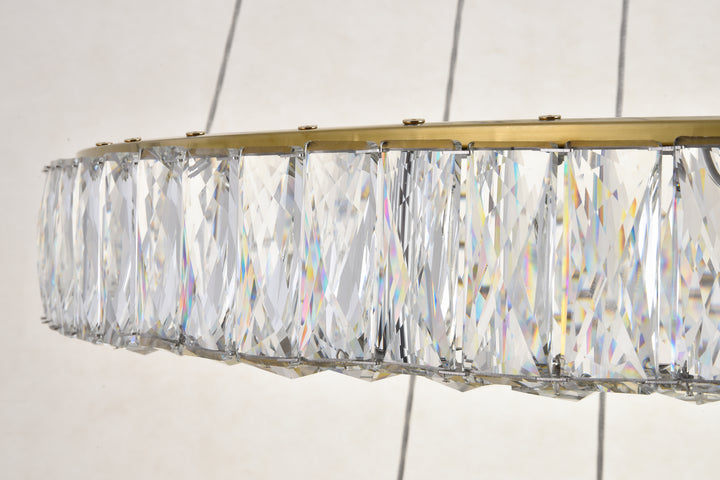 Elegant Lighting - 3503G41G - LED Chandelier - Monroe - Gold