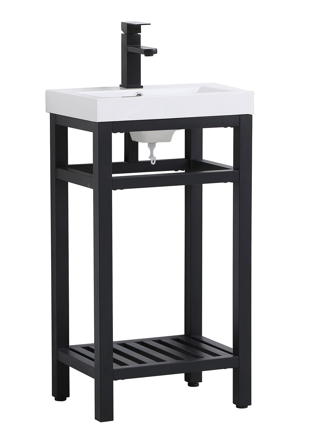 Elegant Lighting - VF14018BK - Single Bathroom Vanity - Raya - black