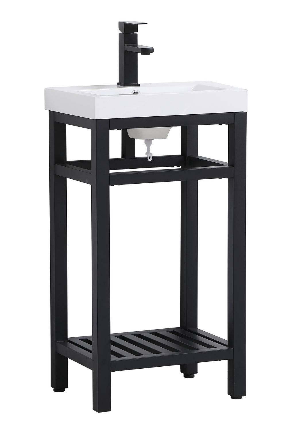 Elegant Lighting - VF14018BK - Single Bathroom Vanity - Raya - black