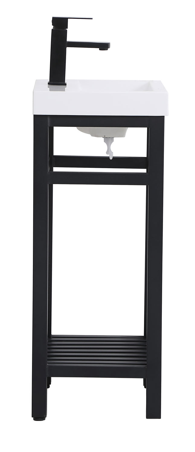 Elegant Lighting - VF14018BK - Single Bathroom Vanity - Raya - black