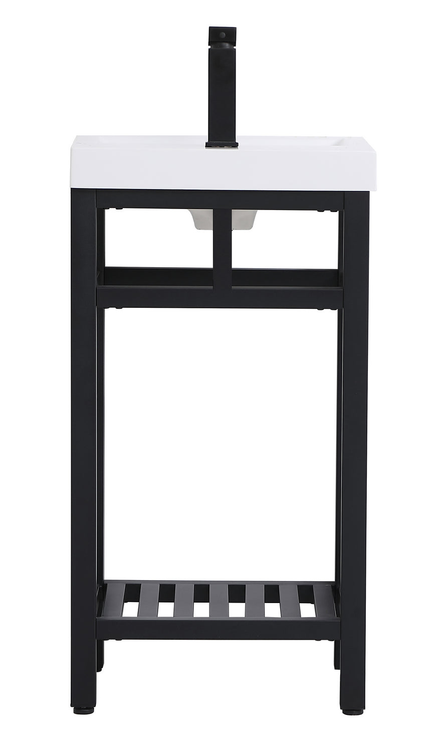 Elegant Lighting - VF14018BK - Single Bathroom Vanity - Raya - black