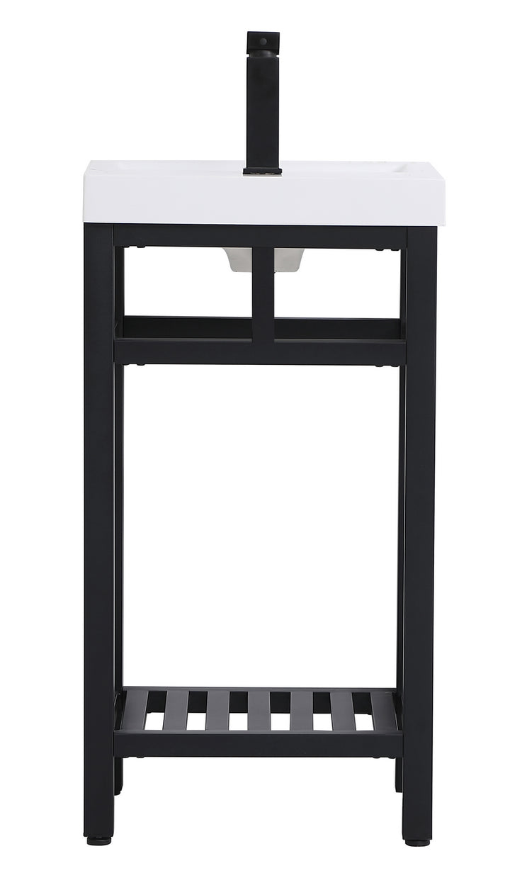 Elegant Lighting - VF14018BK - Single Bathroom Vanity - Raya - black