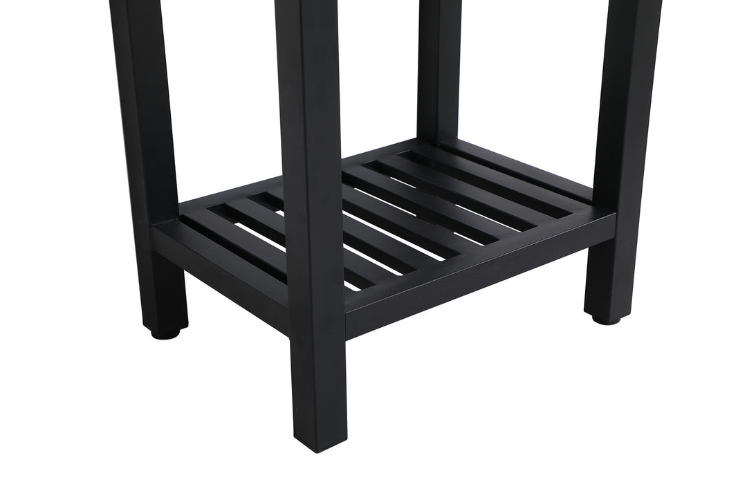 Elegant Lighting - VF14018BK - Single Bathroom Vanity - Raya - black