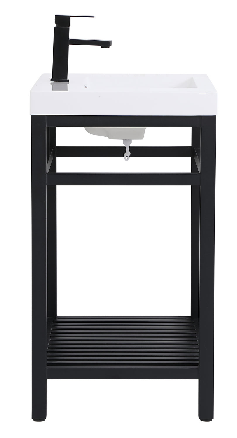 Elegant Lighting - VF14030BK - Single Bathroom Vanity - Raya - black
