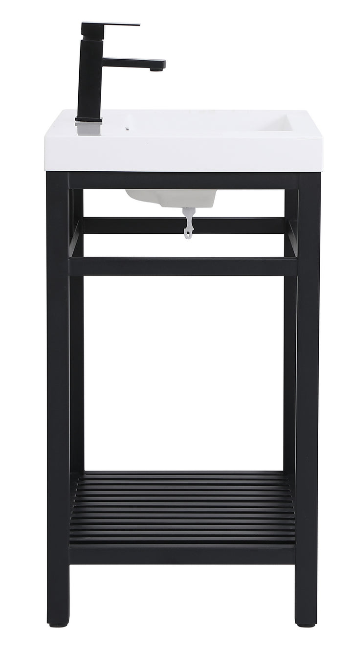 Elegant Lighting - VF14030BK - Single Bathroom Vanity - Raya - black