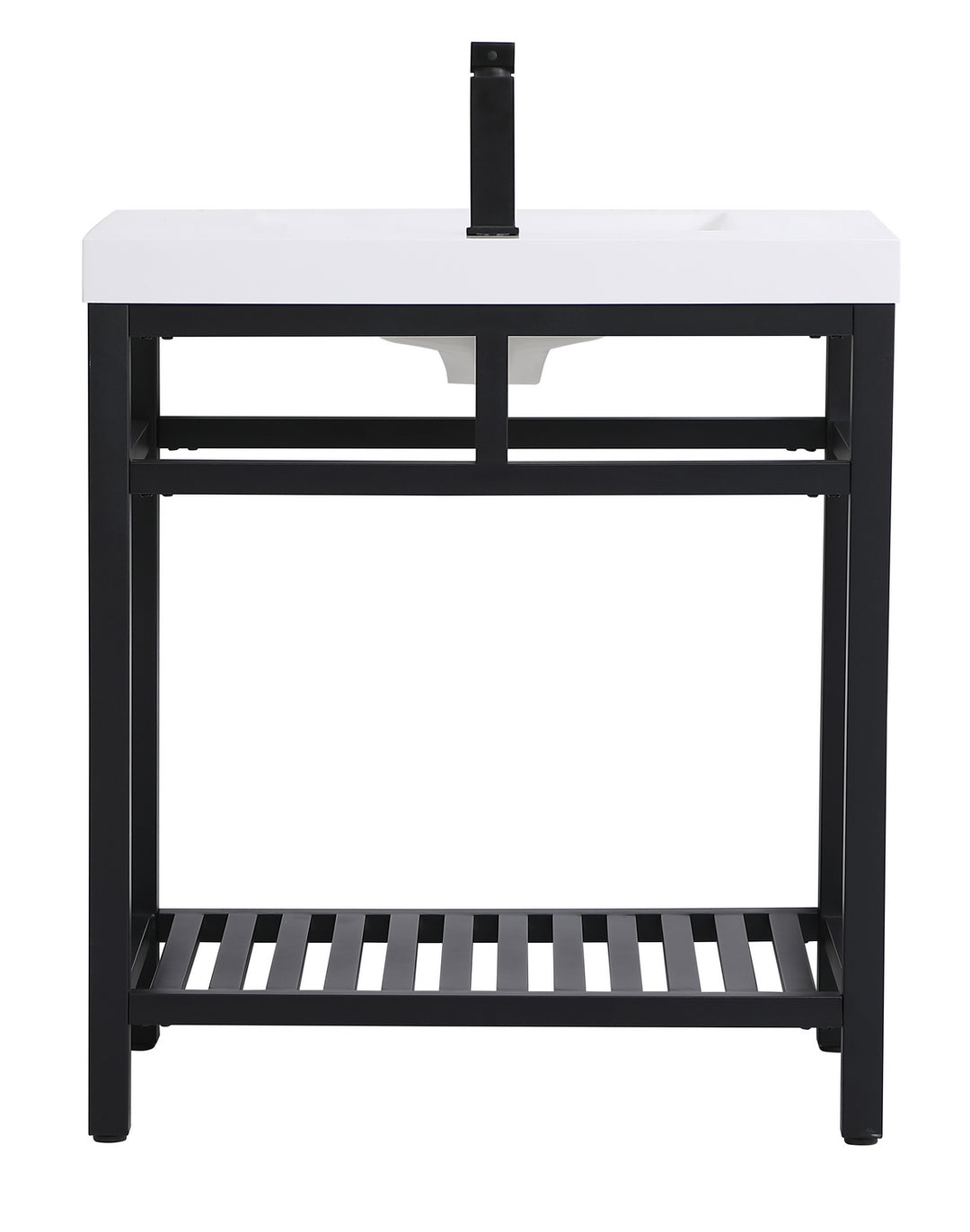 Elegant Lighting - VF14030BK - Single Bathroom Vanity - Raya - black