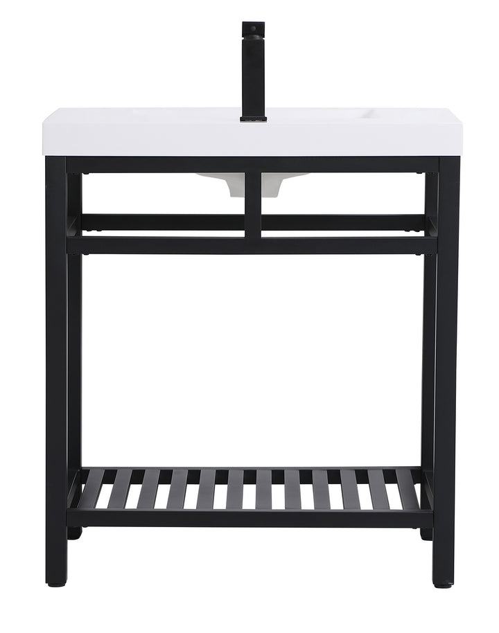 Elegant Lighting - VF14030BK - Single Bathroom Vanity - Raya - black