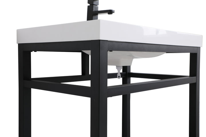 Elegant Lighting - VF14030BK - Single Bathroom Vanity - Raya - black
