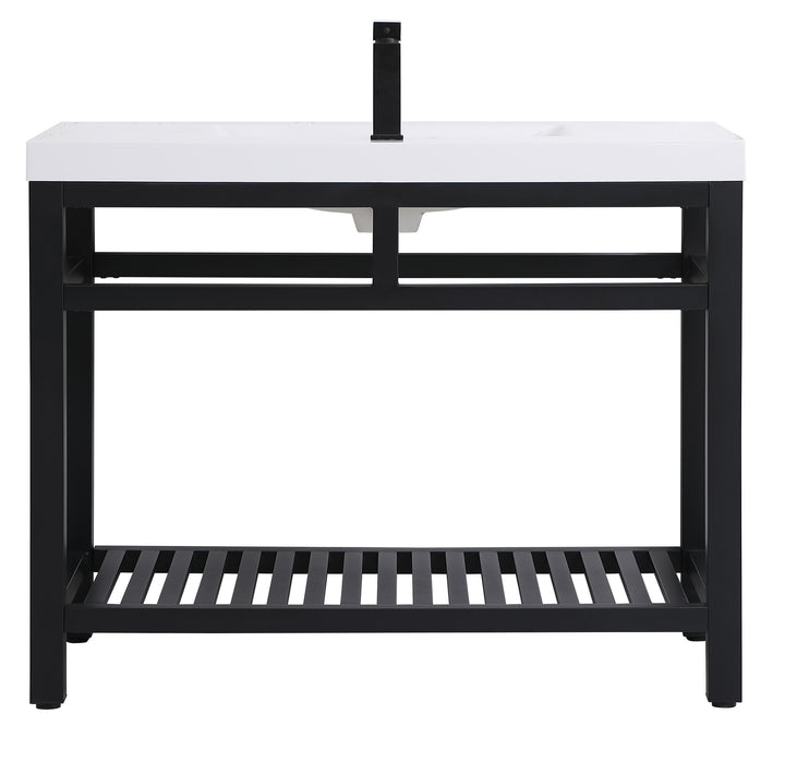Elegant Lighting - VF14042BK - Single Bathroom Vanity - Raya - black