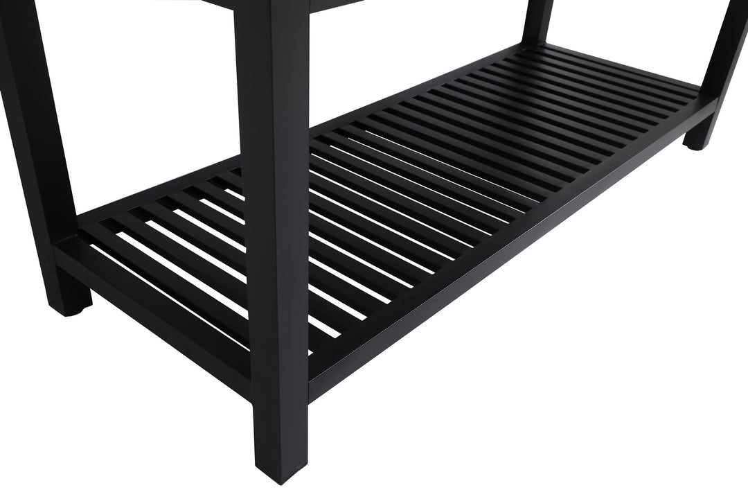 Elegant Lighting - VF14060DBK - Double Bathroom Vanity - Raya - black