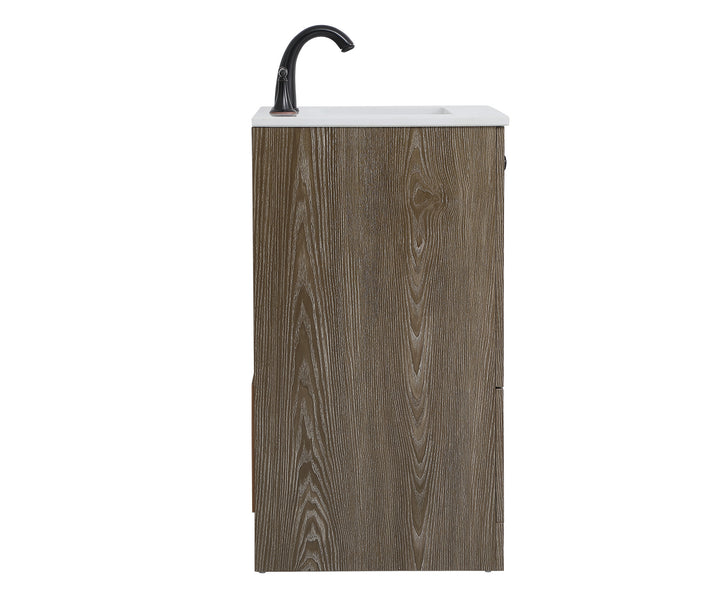 Elegant Lighting - VF2824WO - Single Bathroom Vanity - Soma - weathered oak