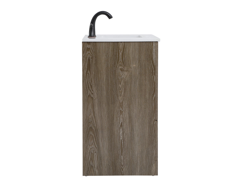 Elegant Lighting - VF2830WO - Single Bathroom Vanity - Soma - weathered oak
