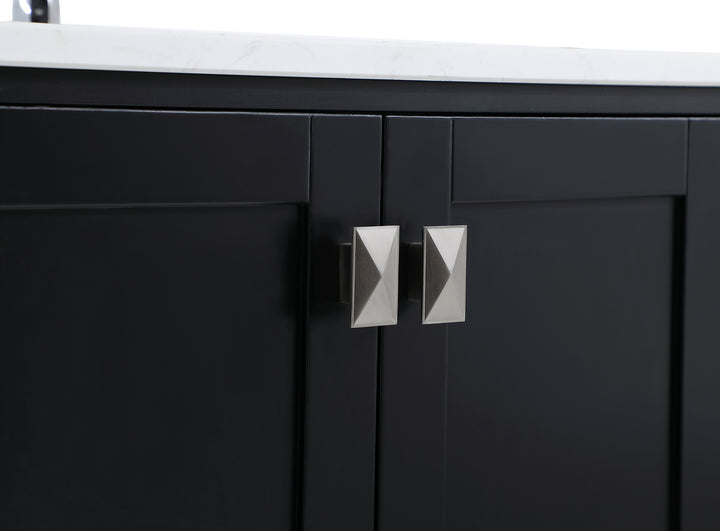 Elegant Lighting - VF18842BK - Single Bathroom Vanity - Irene - Black