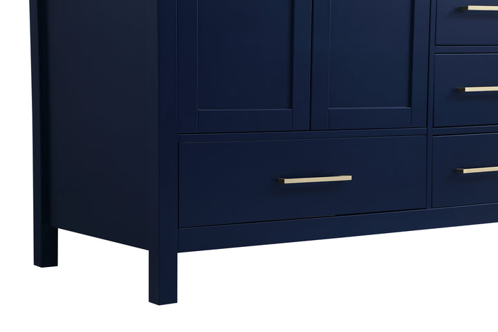 Elegant Lighting - VF18842BL - Single Bathroom Vanity - Irene - Blue