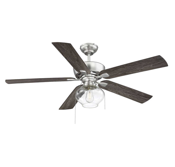 Meridian - M2009BN - 52"Ceiling Fan - Mceil - Brushed Nickel