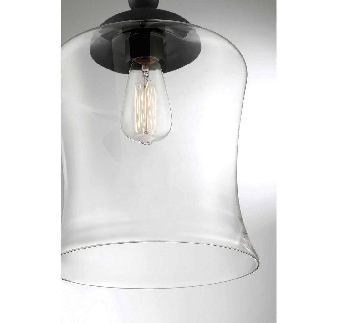 Meridian - M70019MBK - One Light Pendant - Mpend - Matte Black