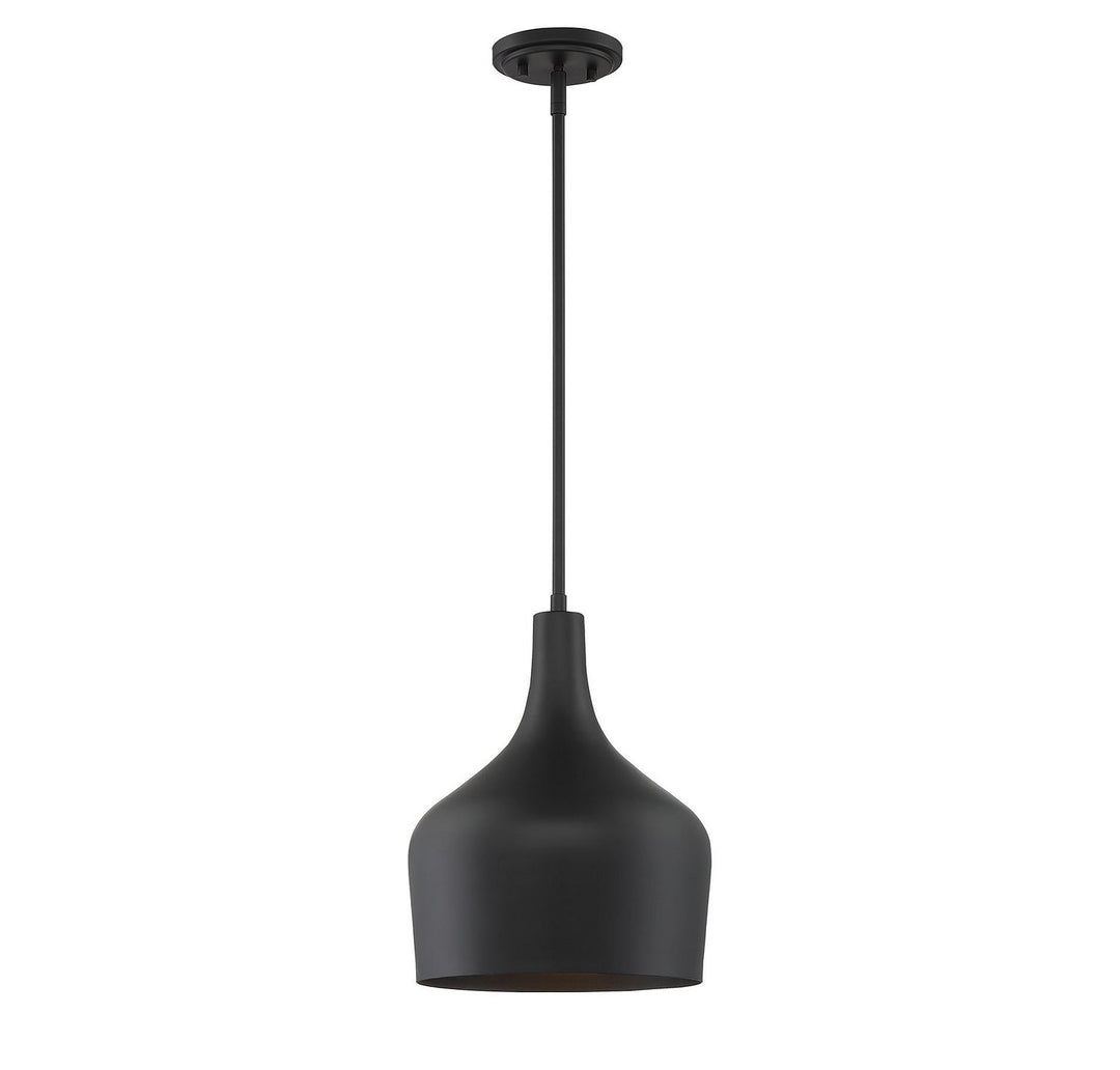 Meridian - M70020MBK - One Light Pendant - Mpend - Matte Black