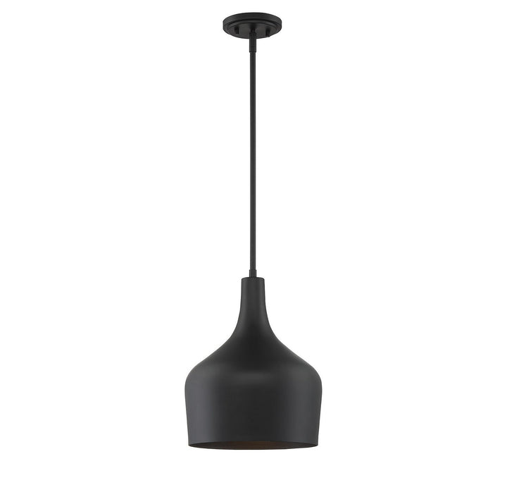 Meridian - M70020MBK - One Light Pendant - Mpend - Matte Black