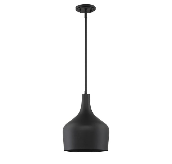 Meridian - M70020MBK - One Light Pendant - Mpend - Matte Black