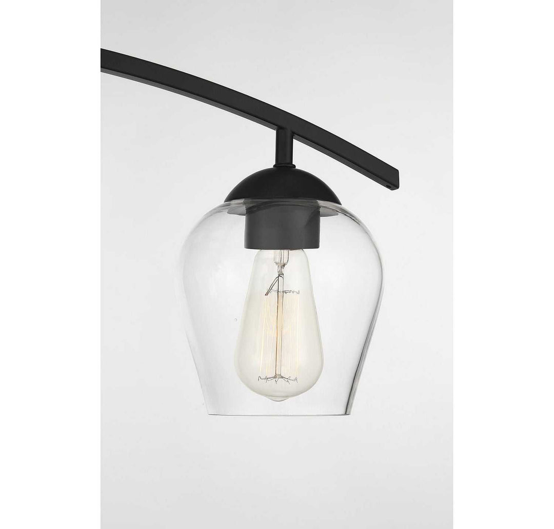 Meridian - M80032MBK - Three Light Bathroom Vanity Light - Mbath - Matte Black
