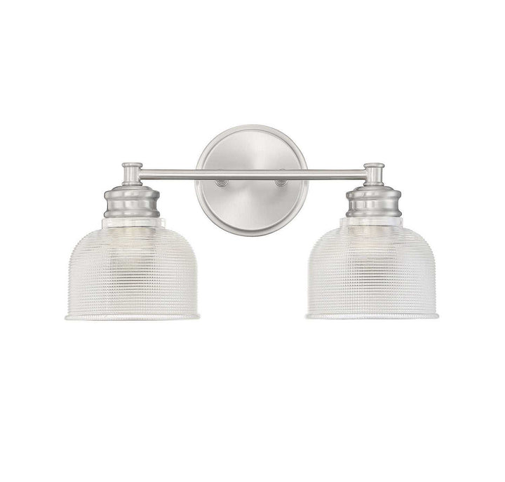 Meridian - M80034BN - Two Light Bathroom Vanity Light - Mbath - Brushed Nickel