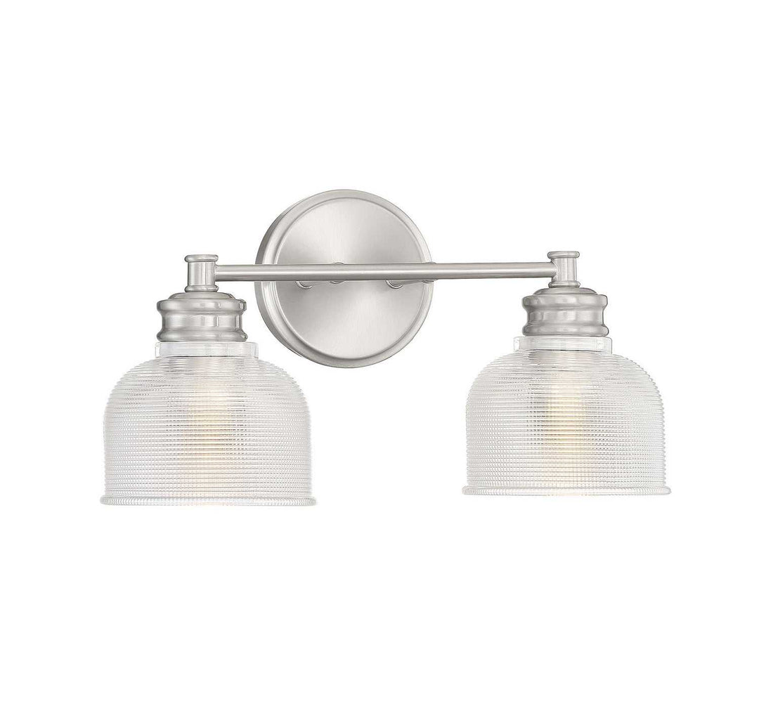 Meridian - M80034BN - Two Light Bathroom Vanity Light - Mbath - Brushed Nickel