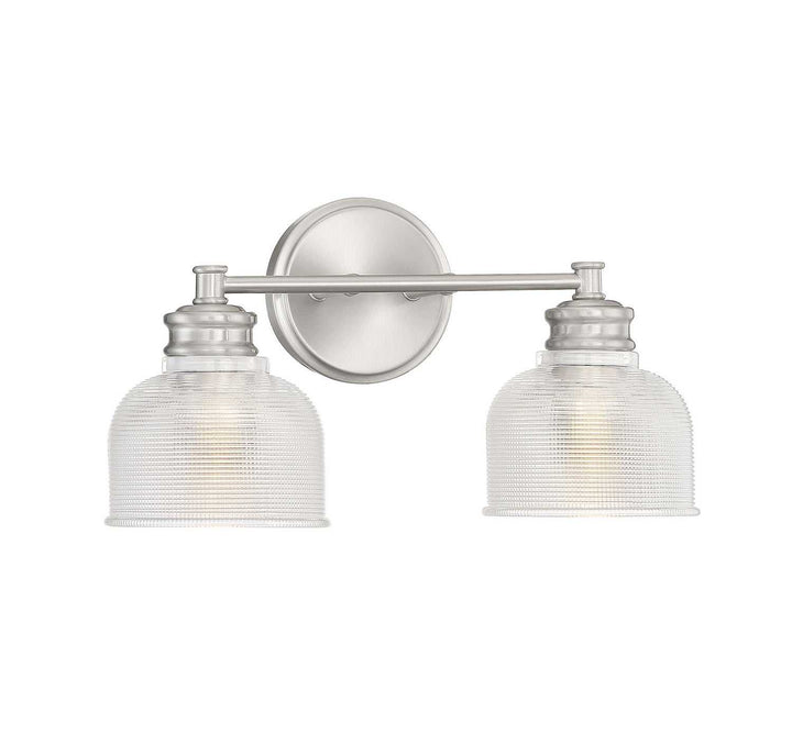 Meridian - M80034BN - Two Light Bathroom Vanity Light - Mbath - Brushed Nickel