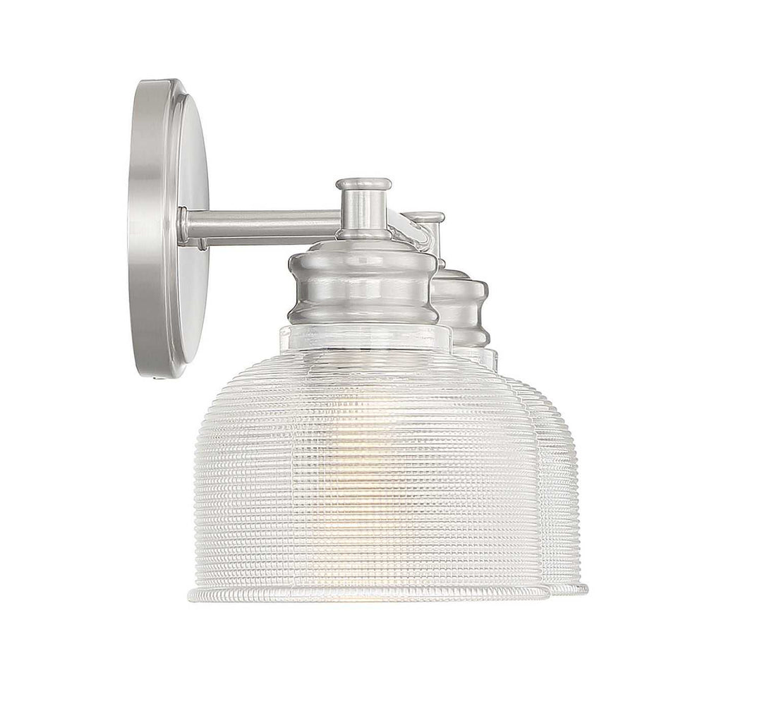 Meridian - M80034BN - Two Light Bathroom Vanity Light - Mbath - Brushed Nickel