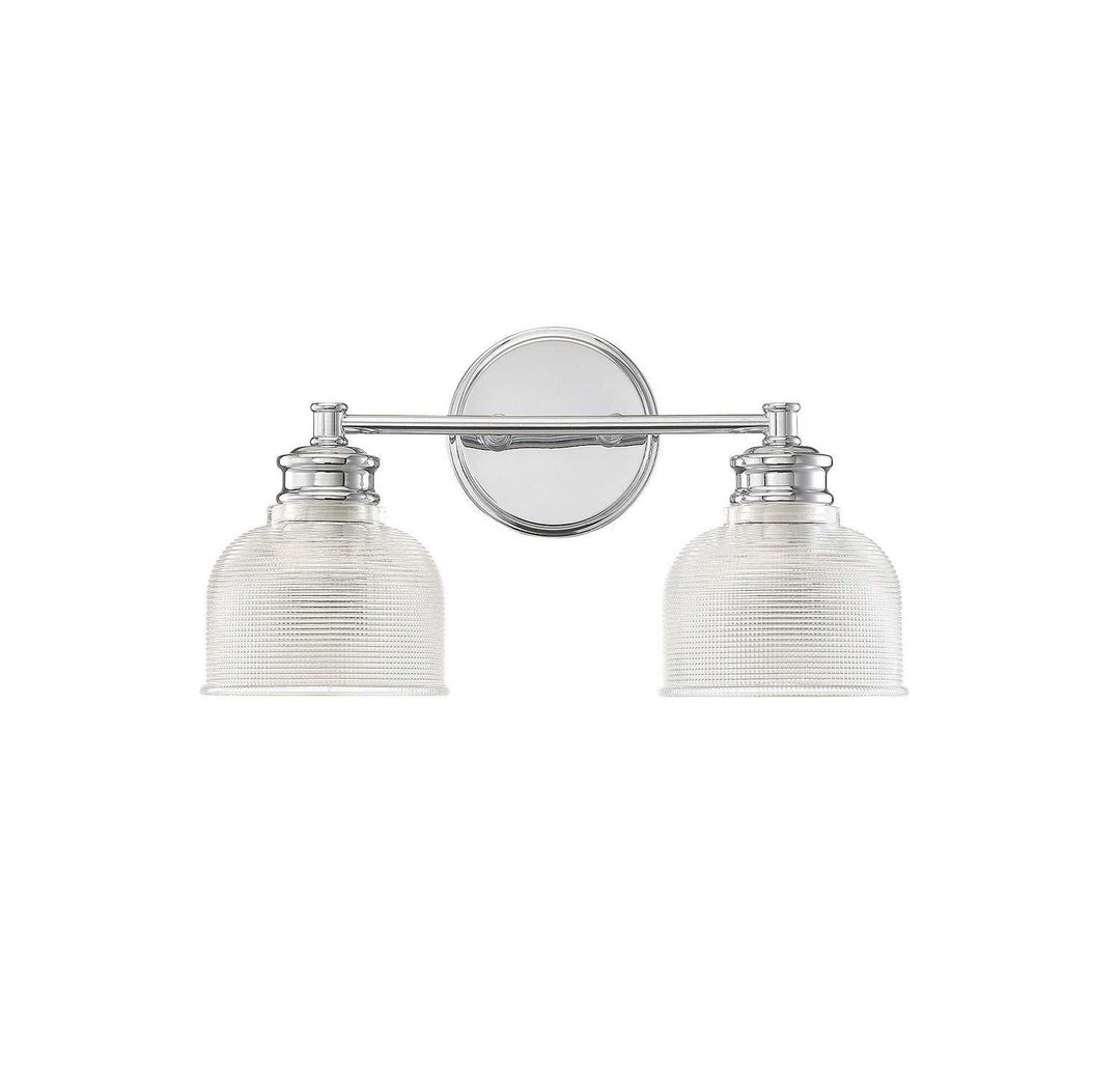 Meridian - M80034CH - Two Light Bathroom Vanity Light - Mbath - Chrome